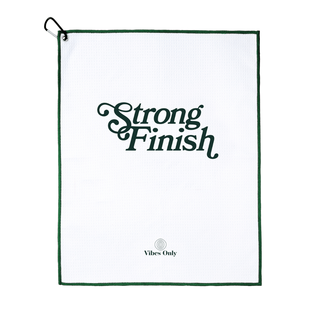 “Strong Finish” Cleanup Towel