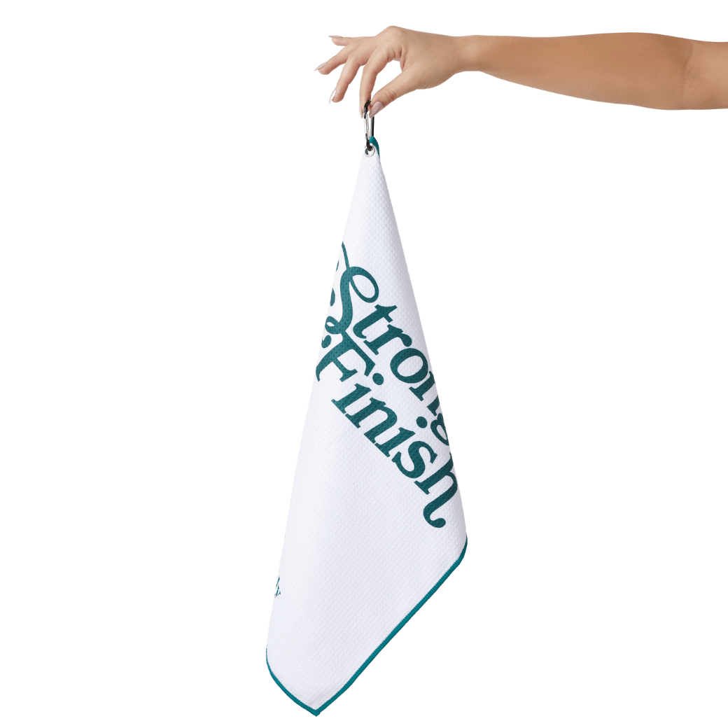 “Strong Finish” Cleanup Towel Vibes Only