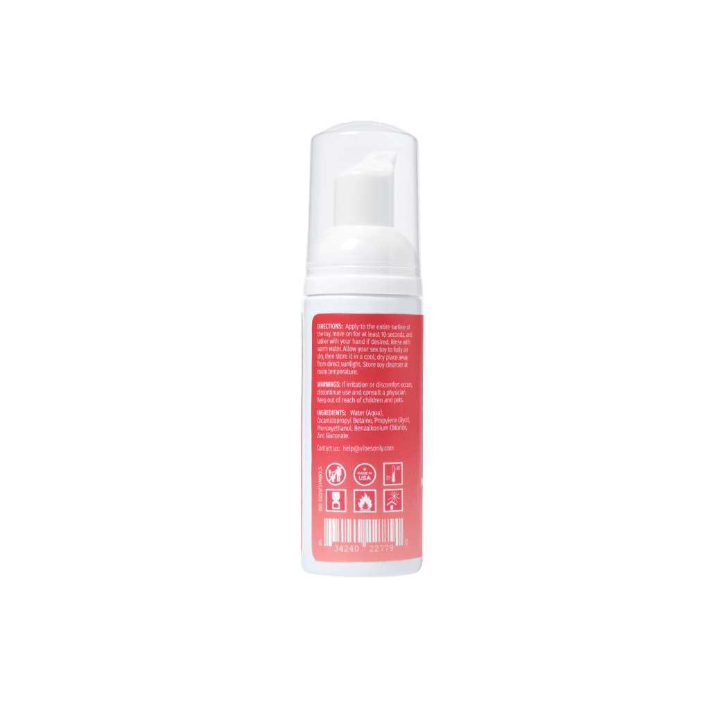 Vibrator Cleaner. Clean-her Toy Cleanser Vibes Only