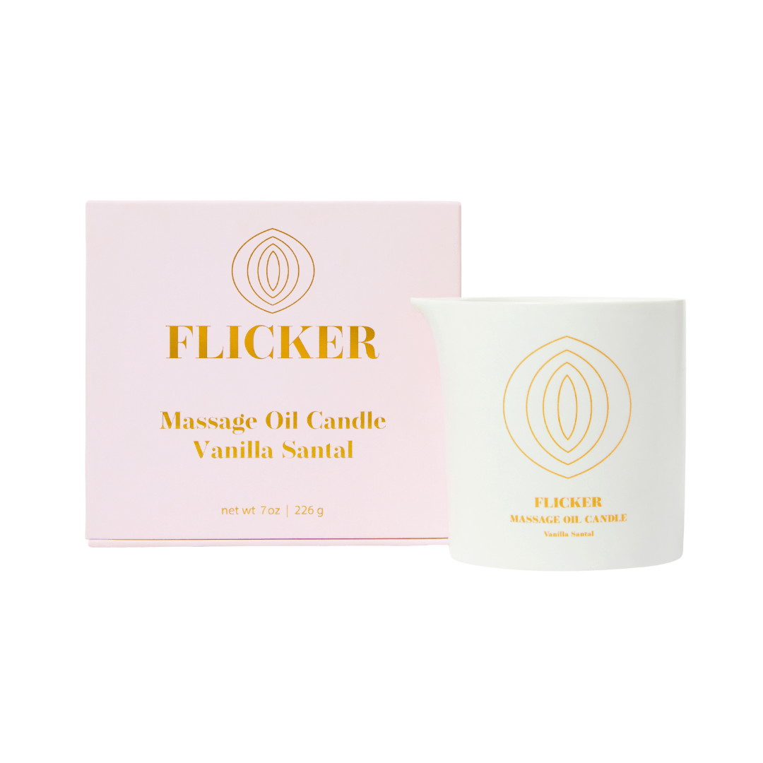 Flicker Massage Oil Candle