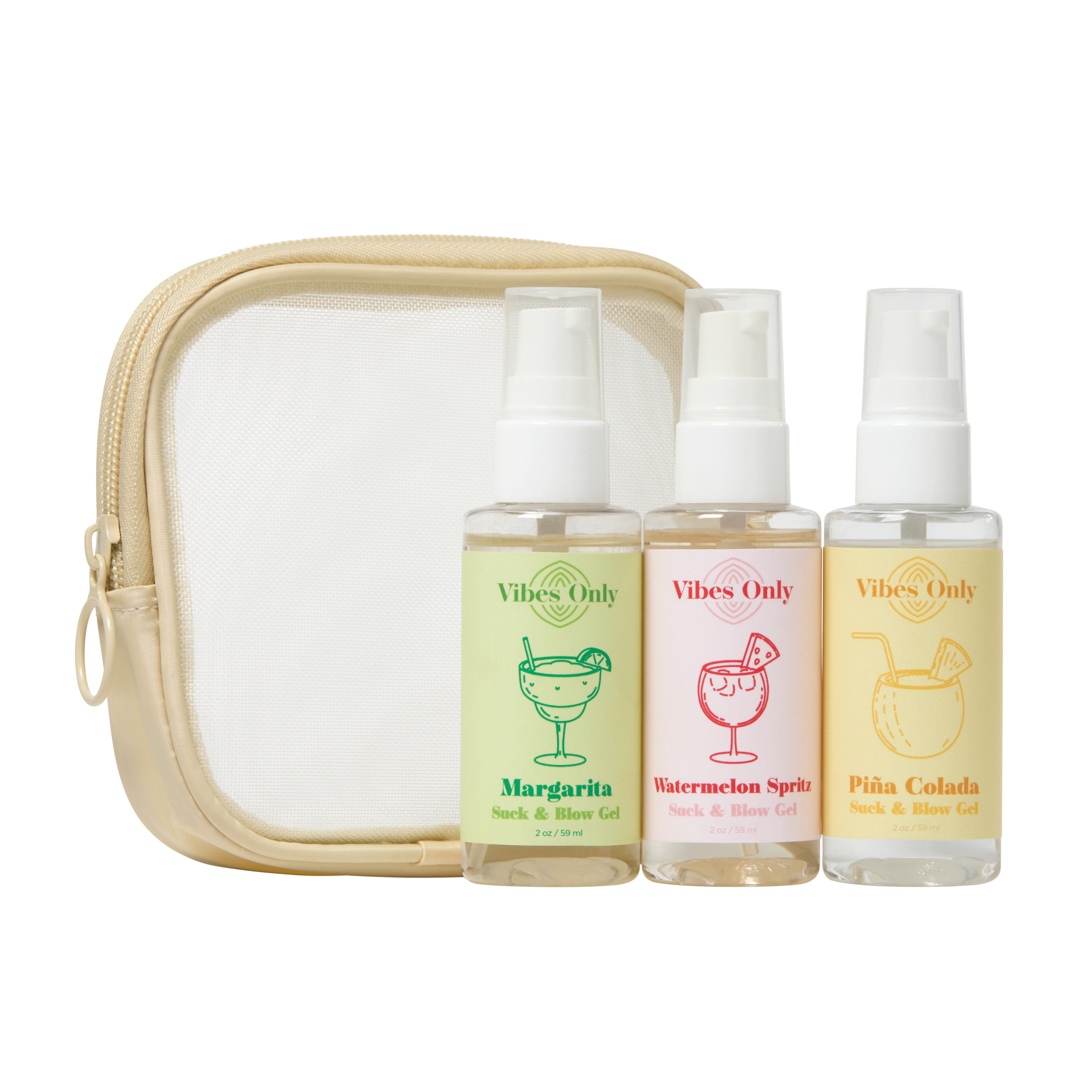 Suck & Blow Gel Cocktail Kit