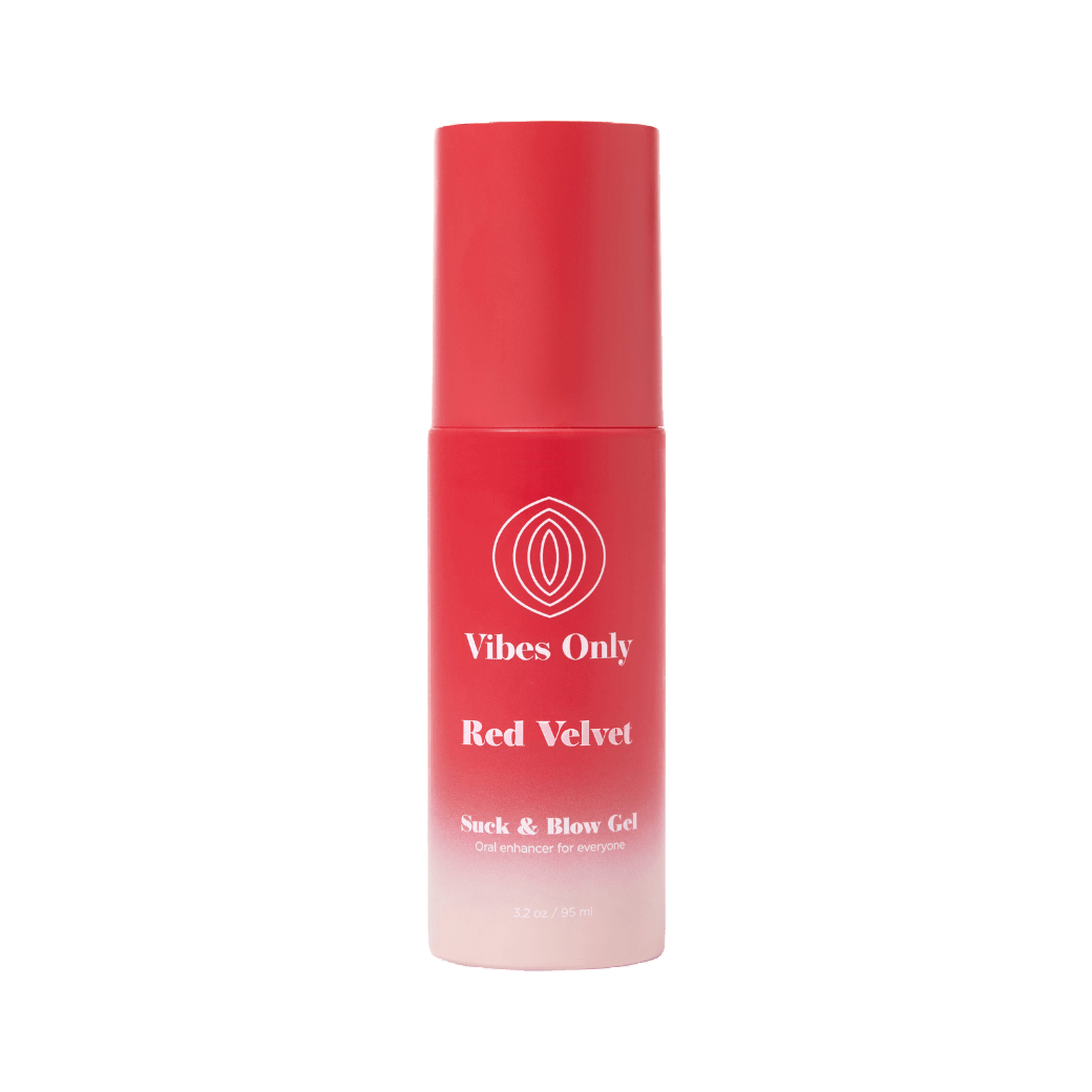 Red Velvet Suck & Blow Gel Vibes Only 