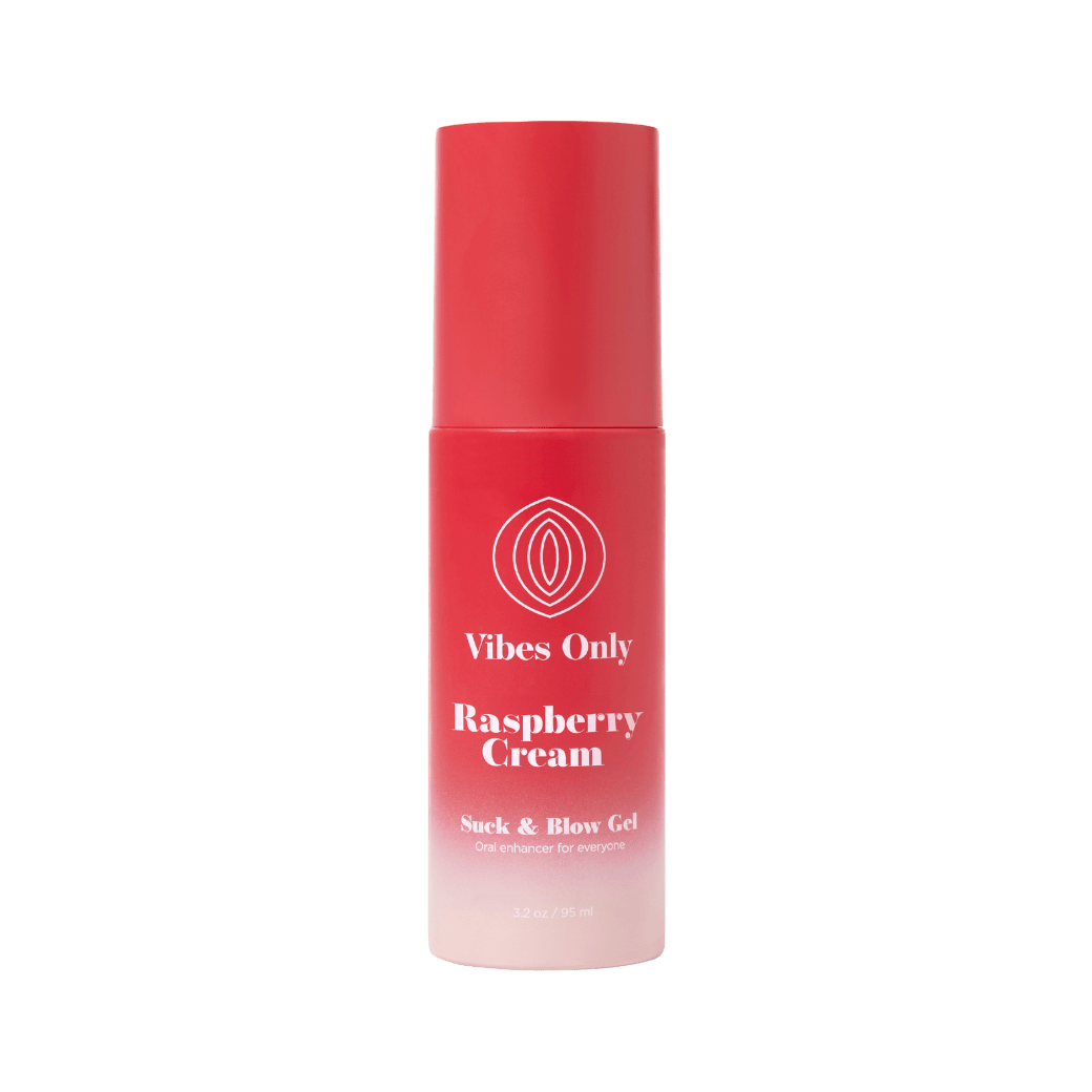 Raspberry Cream Suck & Blow Gel